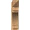 Ekena Millwork Merced Rough Sawn Arts and Crafts Outlooker, Western Red Cedar, 8"W x 30"D x 30"H OUT08X30X30MRC03RWR - alternate 2